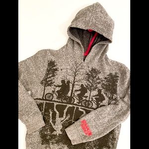 *NETFLIX SHOP* STRANGER THINGS Upside Down Hoodie Unisex - Junior Size XL